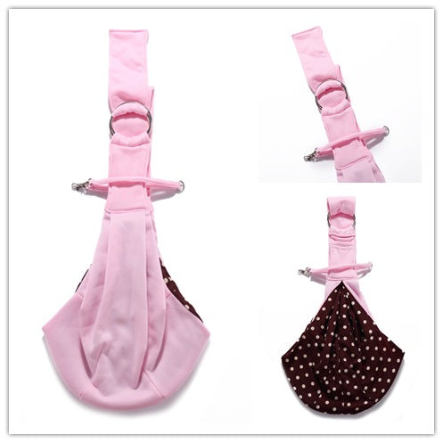 KFX-0837949 Breathable Polyester One-Shoulder Pet Carrier Bag for Dogs