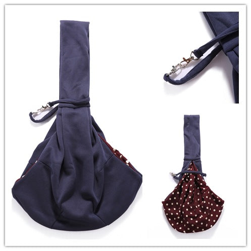 KFX-0837949 Breathable Polyester One-Shoulder Pet Carrier Bag for Dogs