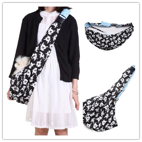 KFX-0837949 Breathable Polyester One-Shoulder Pet Carrier Bag for Dogs