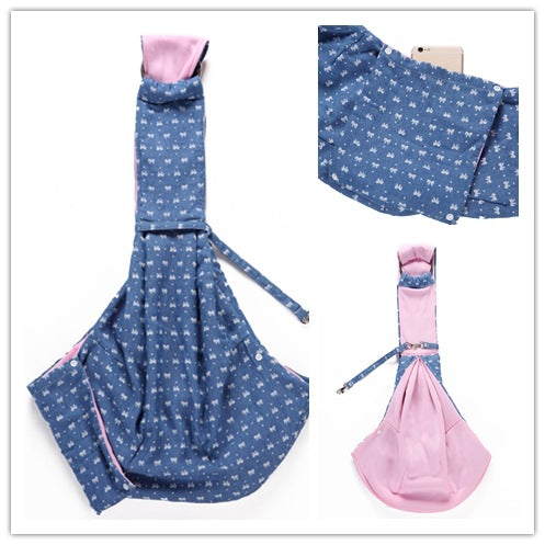 KFX-0837949 Breathable Polyester One-Shoulder Pet Carrier Bag for Dogs