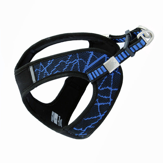 KFX-0840765 Comfortable Breathable Dog Chest Strap with Reflective Features - V8 Model, Available in Sizes XS-L