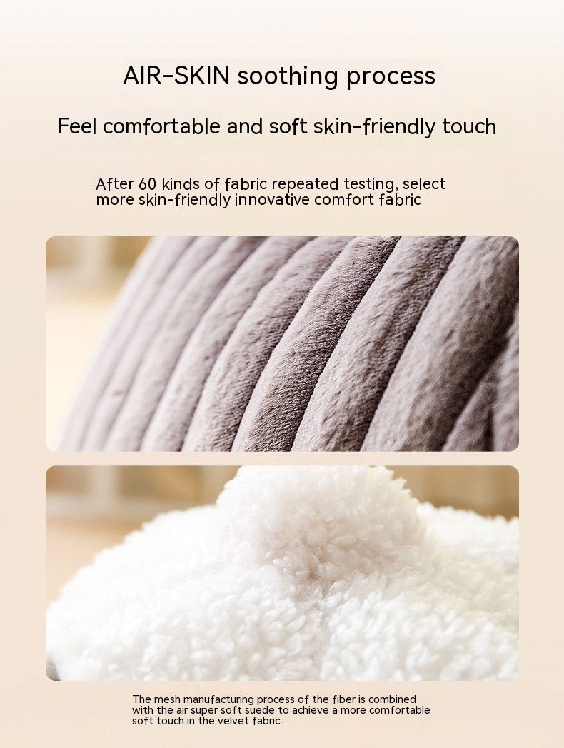 KFX-0845501 Cozy Cat Nest Bed for Autumn & Winter - Warm, Soft, Available in Gray and Green