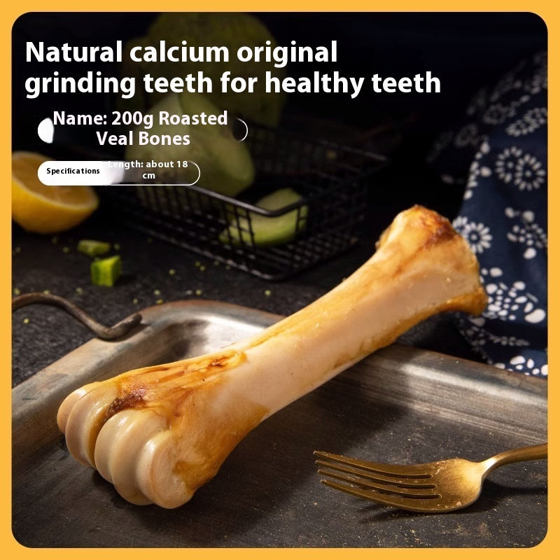 KFX-0847293 Puppy Molar Cleaning Rod - High Calcium Chew Toy for Dental Care