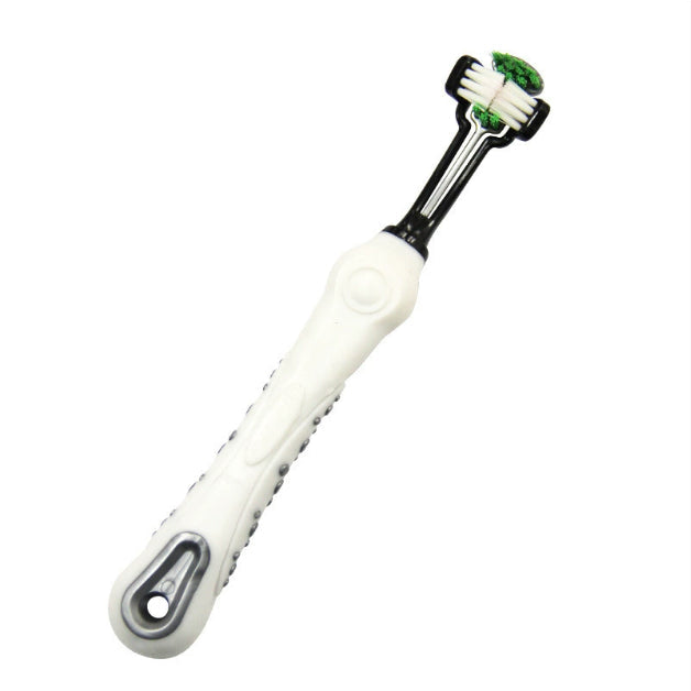 KFX-0848061 Pet Dental Supplies Double-Headed Toothbrush for Effective Teeth Cleaning
