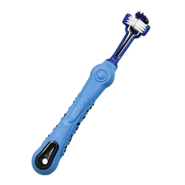 KFX-0848061 Pet Dental Supplies Double-Headed Toothbrush for Effective Teeth Cleaning