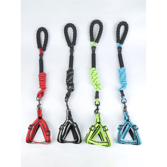 KFX-0851005 Reflective Nylon Extended Dog Leash - Multiple Sizes Available (1.5m to 5m)