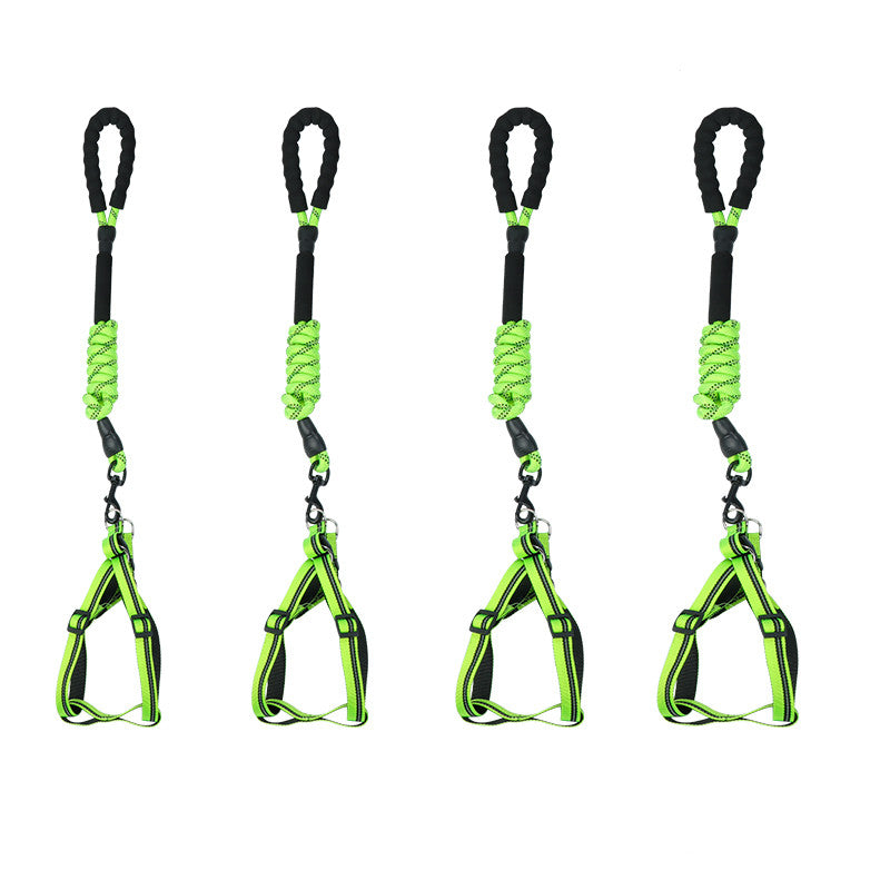 KFX-0851005 Reflective Nylon Extended Dog Leash - Multiple Sizes Available (1.5m to 5m)
