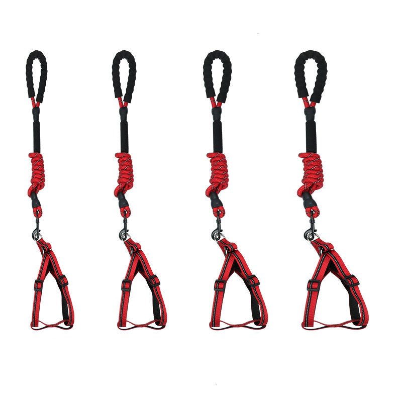KFX-0851005 Reflective Nylon Extended Dog Leash - Multiple Sizes Available (1.5m to 5m)
