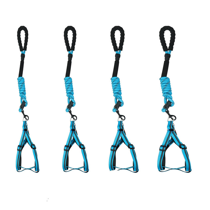 KFX-0851005 Reflective Nylon Extended Dog Leash - Multiple Sizes Available (1.5m to 5m)
