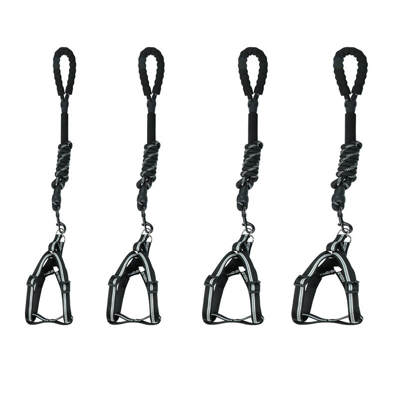 KFX-0851005 Reflective Nylon Extended Dog Leash - Multiple Sizes Available (1.5m to 5m)