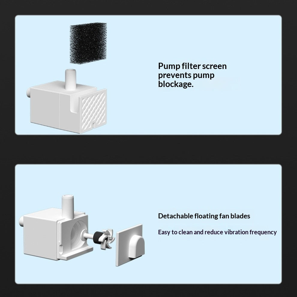 KFX-0857789 Wireless Stainless Steel Smart Pet Water Fountain for Dogs and Cats, 4000 mAh Battery