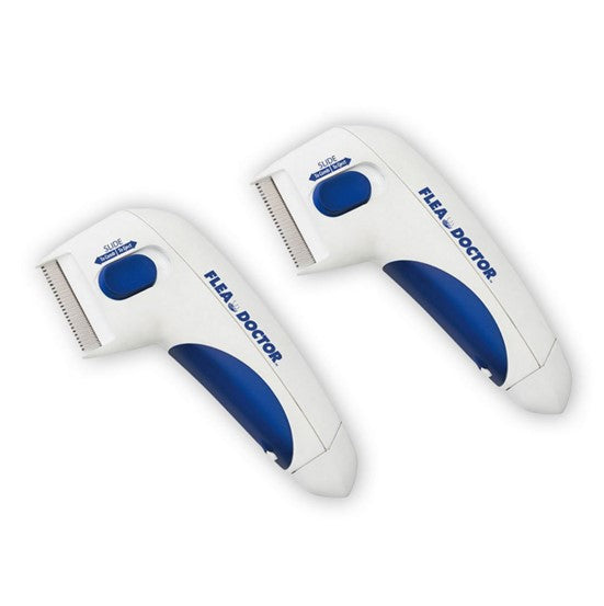 KFX-0858557 Electric Flea and Tick Pet Comb for Safe and Effective Pest Removal
