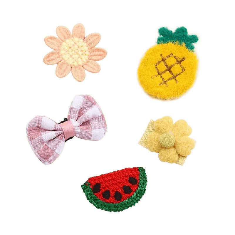 KFX-0858813 Mini Dog Hairpins Set in Various Colors – Available in 5, 10, 15, or 20 Pieces