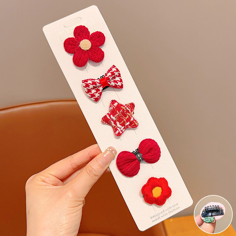 KFX-0858813 Mini Dog Hairpins Set in Various Colors – Available in 5, 10, 15, or 20 Pieces
