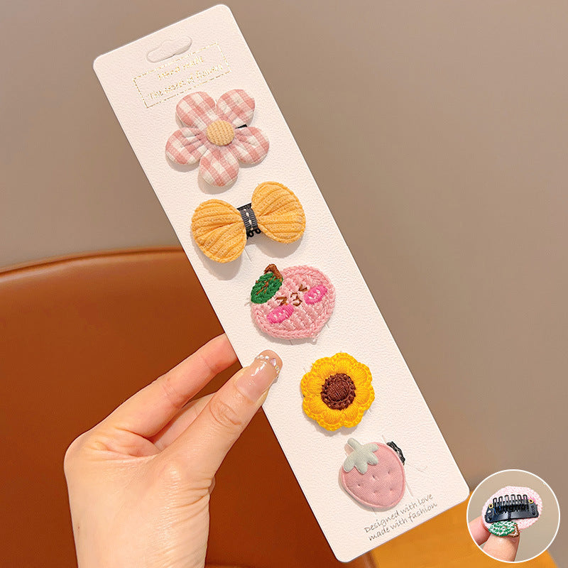 KFX-0858813 Mini Dog Hairpins Set in Various Colors – Available in 5, 10, 15, or 20 Pieces