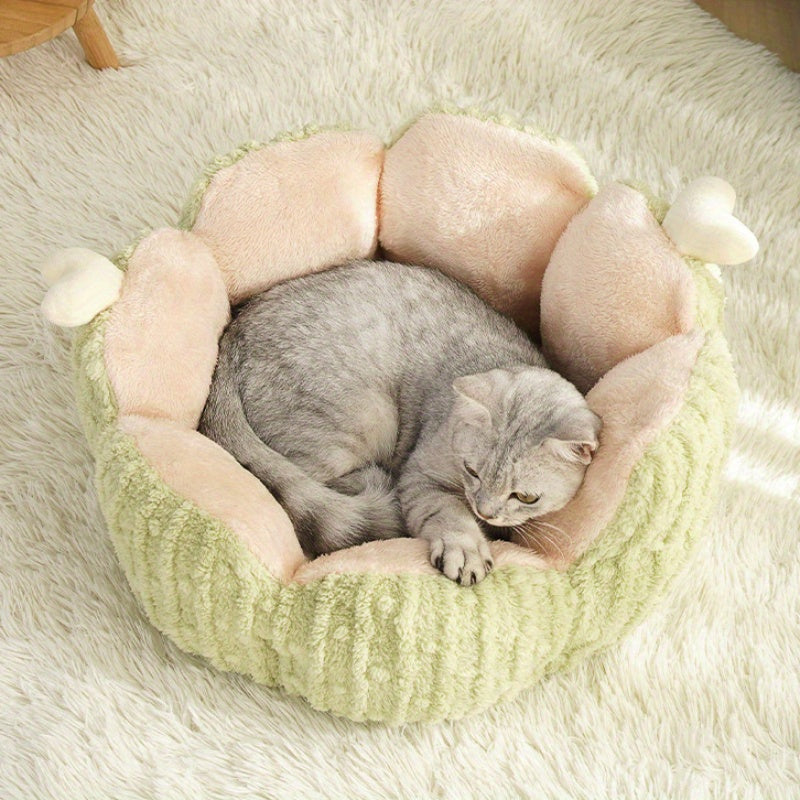 KFX-0860221 Soft and Comfortable All-Season Cactus Cat Litter Kennel for Cats and Dogs - Large and Small Sizes Available