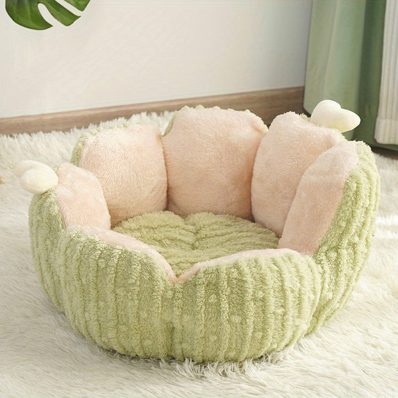 KFX-0860221 Soft and Comfortable All-Season Cactus Cat Litter Kennel for Cats and Dogs - Large and Small Sizes Available