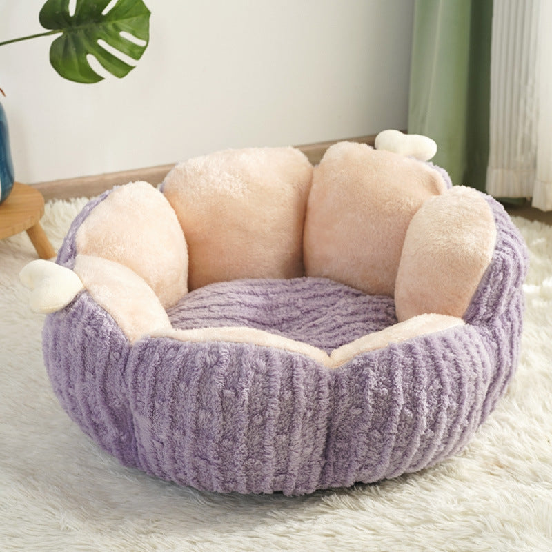 KFX-0860221 Soft and Comfortable All-Season Cactus Cat Litter Kennel for Cats and Dogs - Large and Small Sizes Available