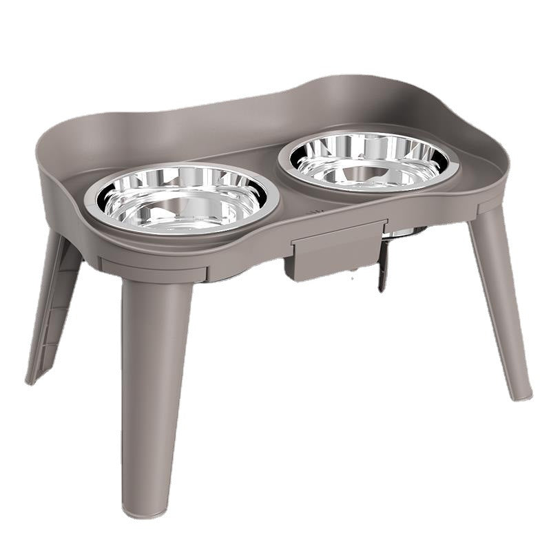 KFX-0868669 Cervical Support Leak-Proof Double Bowl for Cats and Dogs - Available in Multiple Sizes