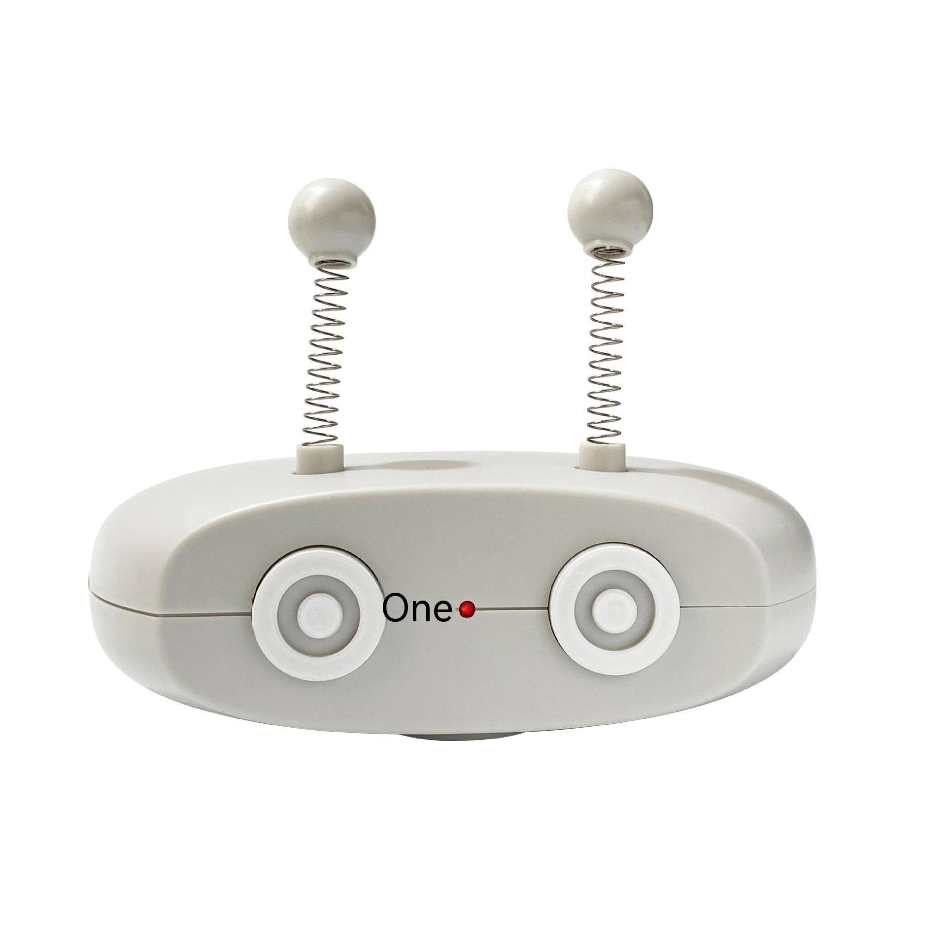 KFX-0869309 Rechargeable Electric Laser Cat Teaser Turntable with Universal Wheel