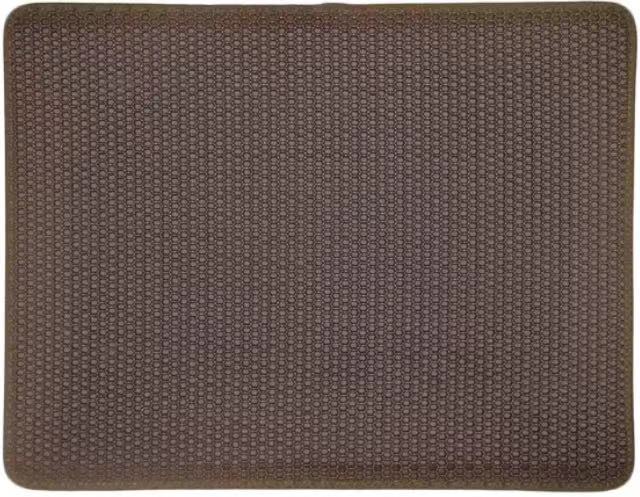 KFX-0870333 Double Layer Cat Litter Mat with Anti-Tracking Design in Multiple Colors