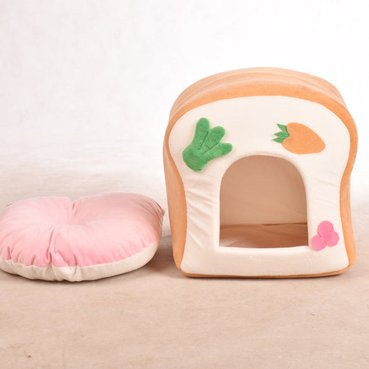 KFX-0872509 Cozy Waterproof Oxford Cloth Pet Kennel Mat for Cats and Small Dogs