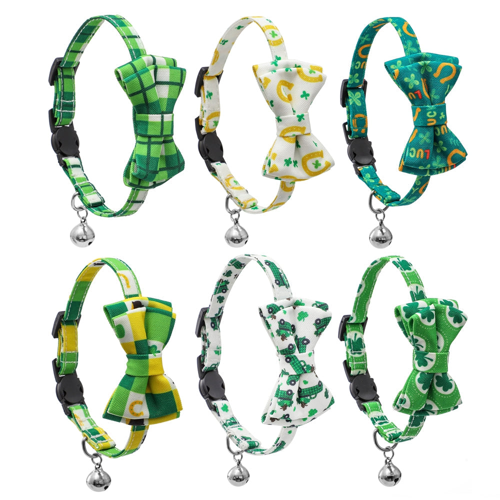 KFX-0876221 Plaid Bow Cat Collar for All Seasons – Stylish and Comfortable Options
