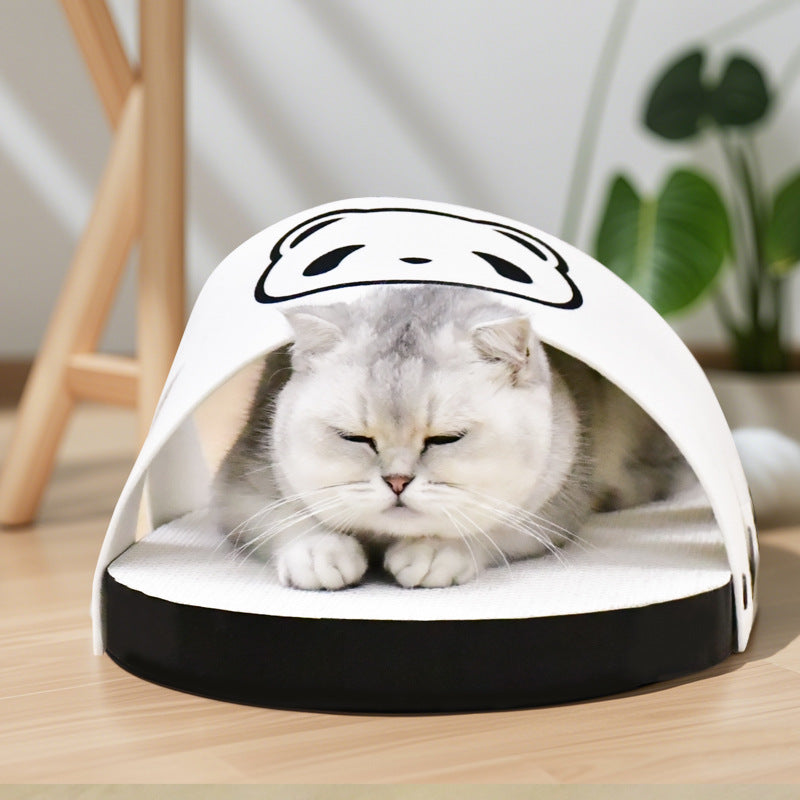 KFX-0880189 Slipper Style White Corrugated Paper Cat Scratch Board for Play and Scratching