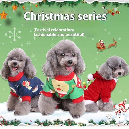 KFX-0880573 Festive Holiday Pet Costumes for Cats and Dogs - Various Styles Available