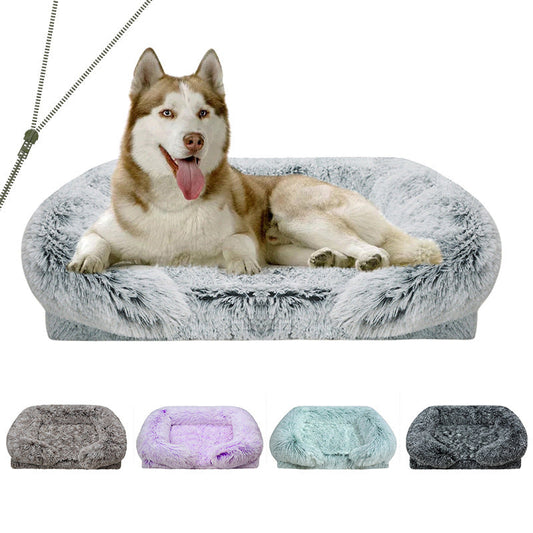 KFX-0884029 Removable and Washable Waterproof Square Pet House Bed in Multiple Colors