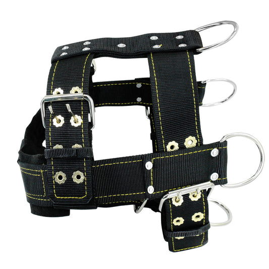 KFX-0889021 French Style Suspender Dress with Double Buckle Straps for Dogs, Slim Fit Design