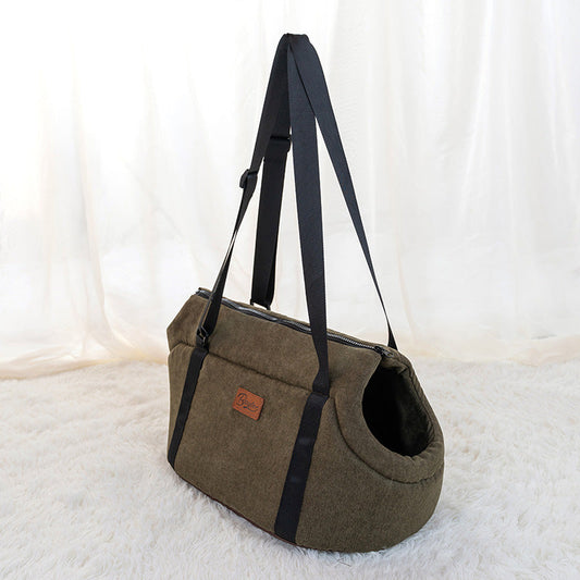 KFX-0891965 Stylish Oxford Cloth Pet Shoulder Bag for Dogs - Multiple Sizes and Colors Available