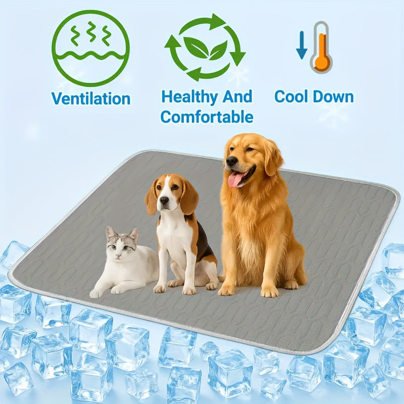 KFX-0903101 Cooling Ice Silk Dog/Cat Pad - Multiple Sizes Available