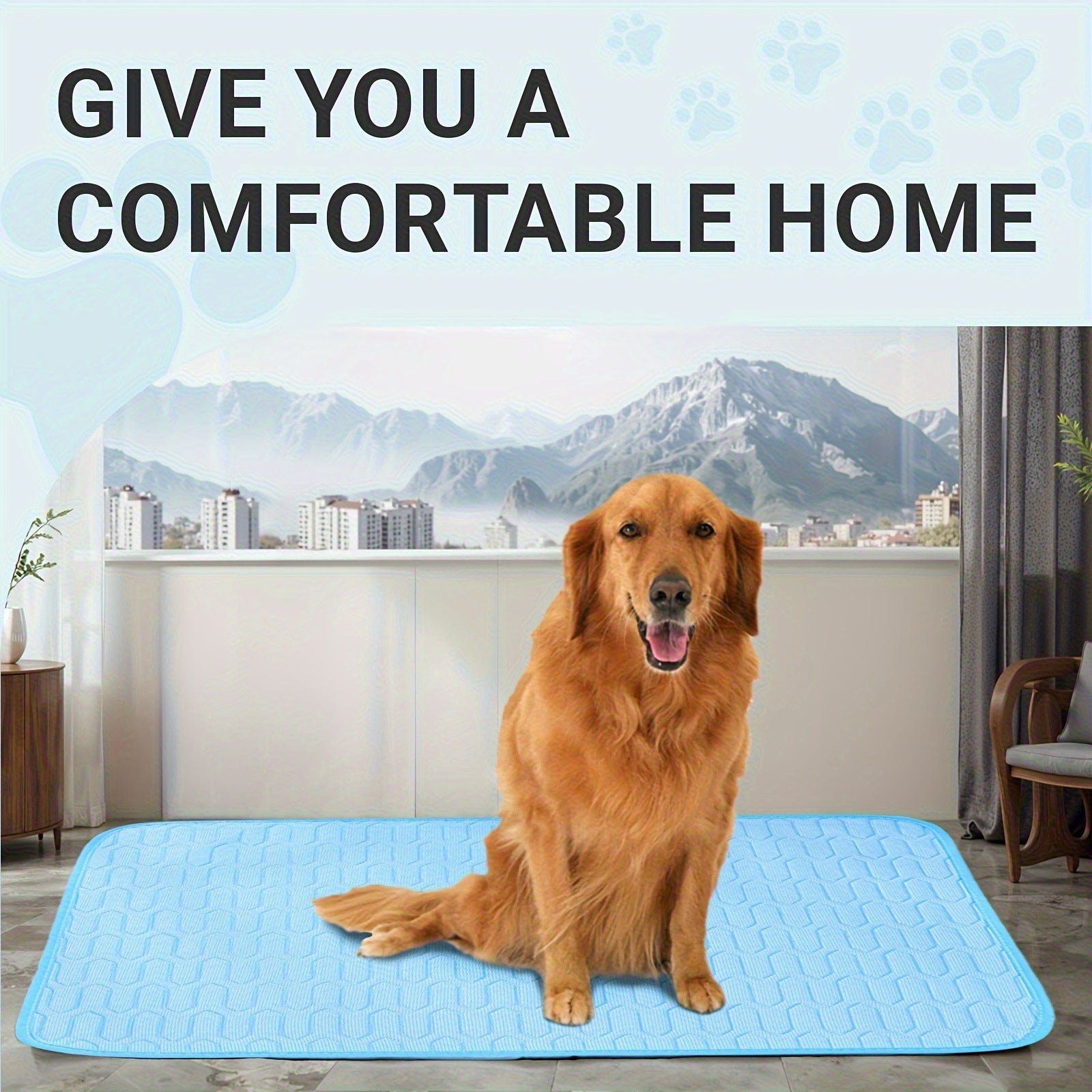 KFX-0903101 Cooling Ice Silk Dog/Cat Pad - Multiple Sizes Available