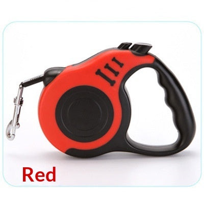 KFX-0906813 Automatic Telescopic Pet Leash with One-Handed Braking System, Eco-Friendly Materials, 3m & 5m Options