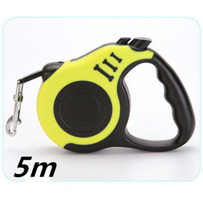KFX-0906813 Automatic Telescopic Pet Leash with One-Handed Braking System, Eco-Friendly Materials, 3m & 5m Options