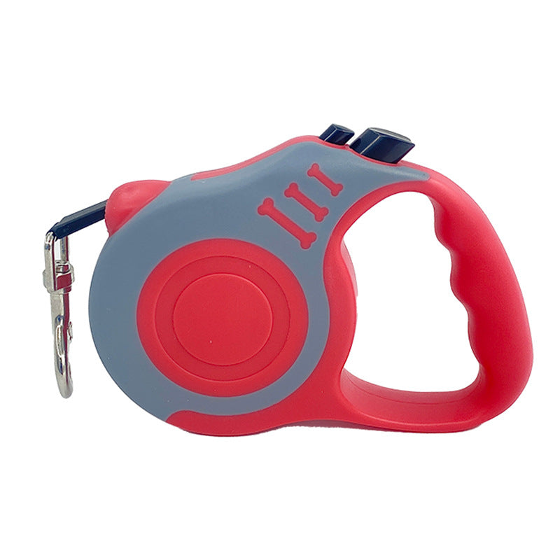 KFX-0906813 Automatic Telescopic Pet Leash with One-Handed Braking System, Eco-Friendly Materials, 3m & 5m Options
