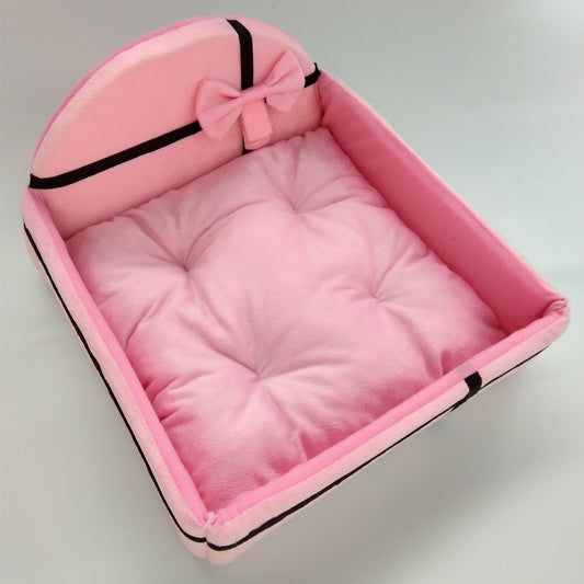 KFX-0907069 Cozy Winter Plush Pet Mat – Soft Cloth Nest for Small to Large Pets