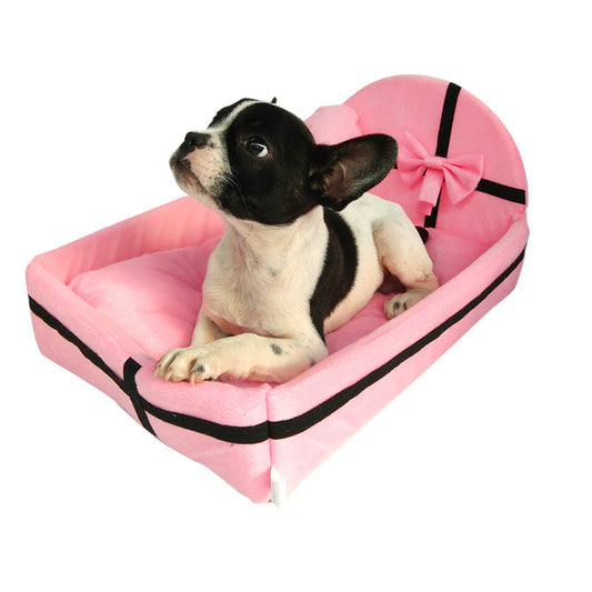 KFX-0907069 Cozy Winter Plush Pet Mat – Soft Cloth Nest for Small to Large Pets