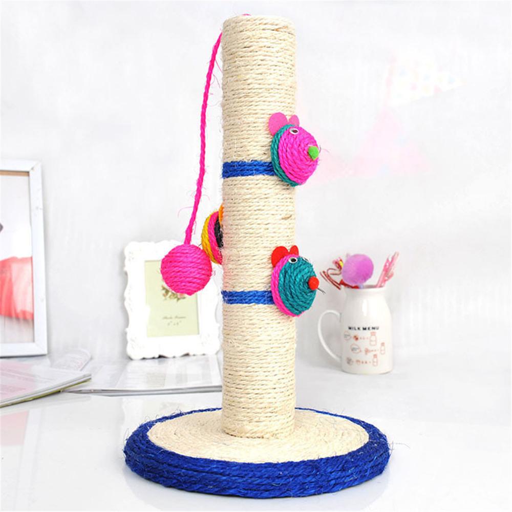 KFX-0907197 Sisal Cat Scratching Column with Round Base - Available in Trumpet and Large Sizes