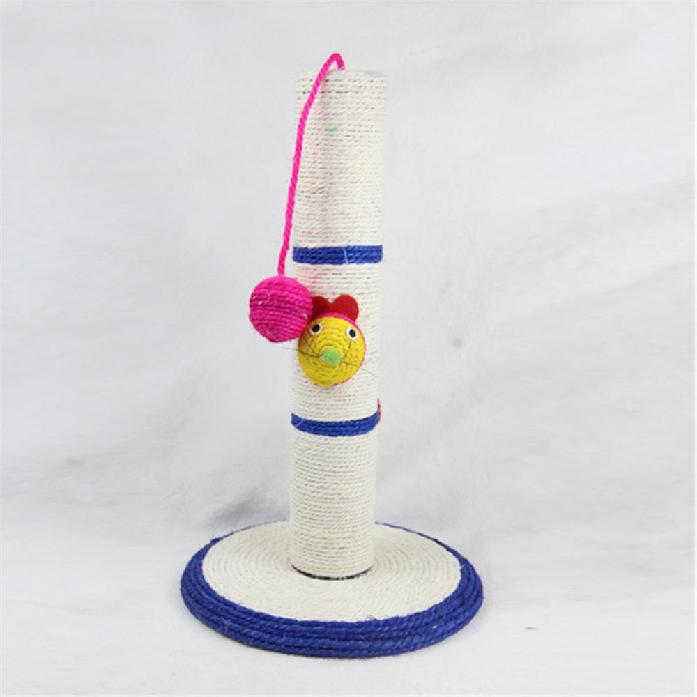 KFX-0907197 Sisal Cat Scratching Column with Round Base - Available in Trumpet and Large Sizes