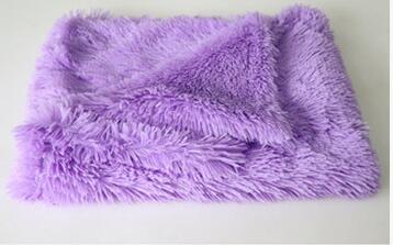 KFX-0908861 Soft Plush Pet Blanket for Dogs and Cats - Warm, Comfortable, Easy to Clean
