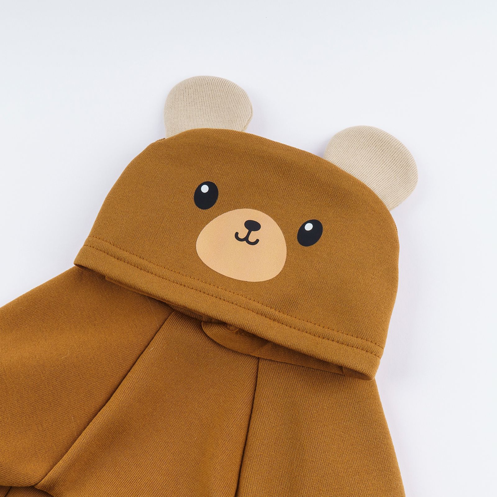 KFX-0912061 Brown Cartoon Hooded Sweater for Dogs - Available in XXS to 2XL