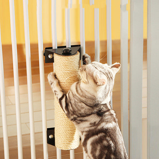 KFX-0912957 Wear-Resistant Sisal Cat Scratching Post for Cat Cages - 7x40cm & 9x35cm Options Available