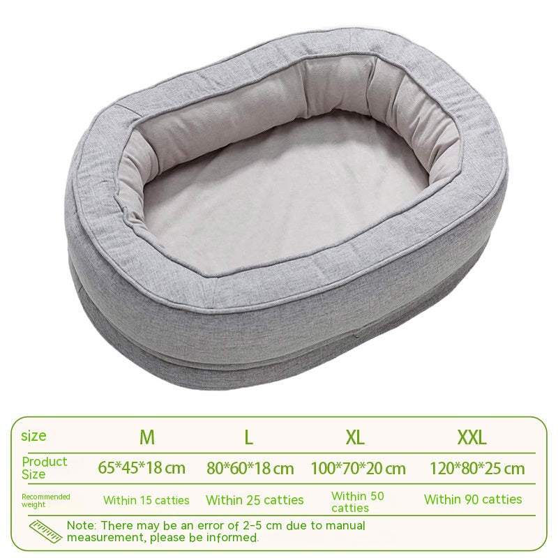 KFX-0916797 Removable and Washable Medium to Extra Large Dog Kennel for All Seasons