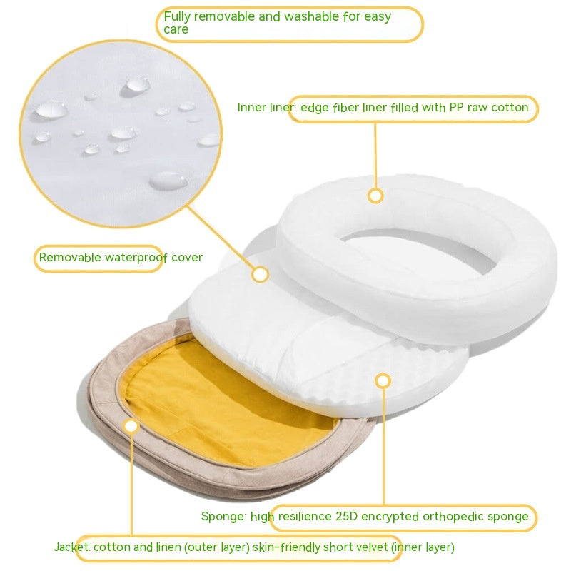 KFX-0916797 Removable and Washable Medium to Extra Large Dog Kennel for All Seasons