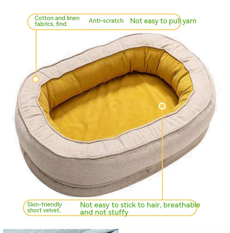 KFX-0916797 Removable and Washable Medium to Extra Large Dog Kennel for All Seasons
