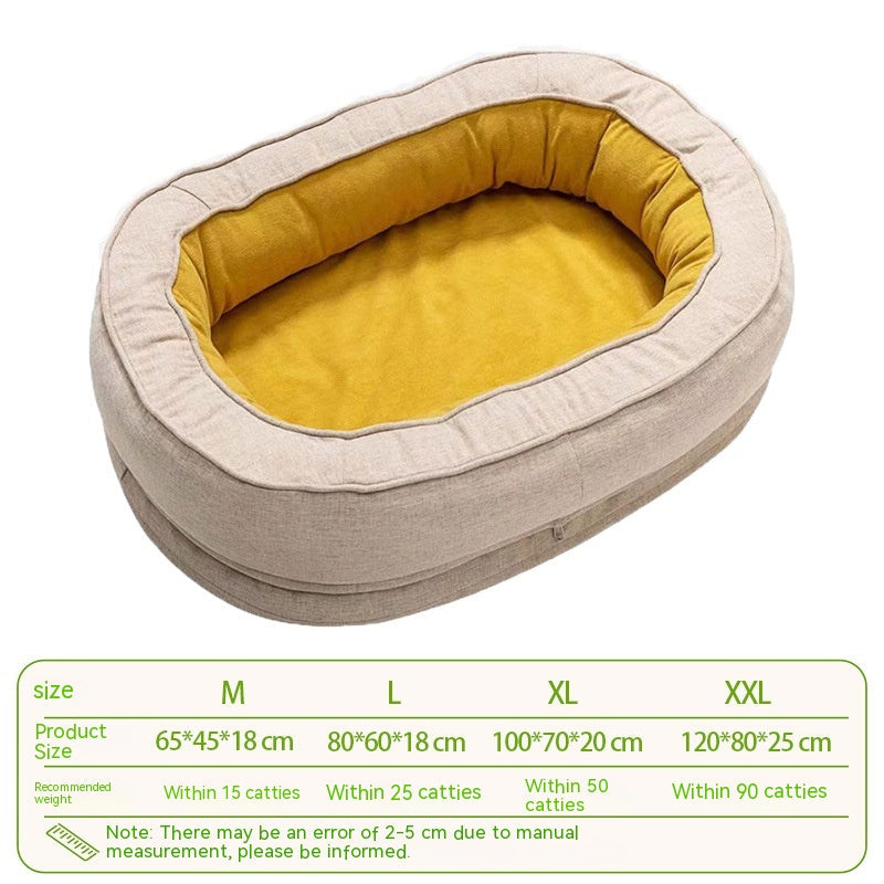 KFX-0916797 Removable and Washable Medium to Extra Large Dog Kennel for All Seasons