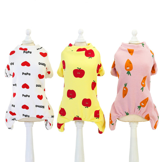 KFX-0917821 Cozy Thick Four-Legged Sweater for Dogs in Various Colors and Sizes
