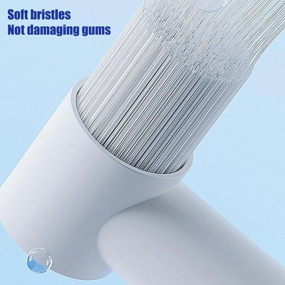 KFX-0918205 Cat and Small Dog Toothbrush with Soft Bristles and Anti-Slip Handle for Gentle Oral Care